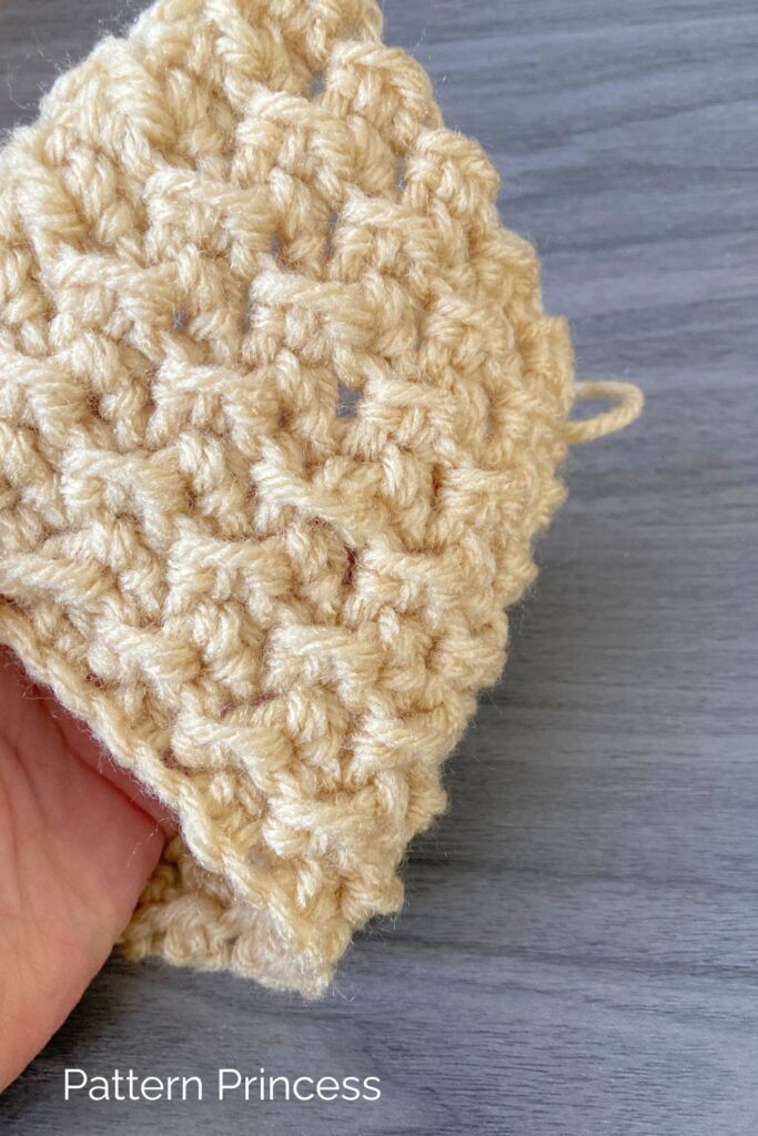 Reversible Textured Even Moss Stitch