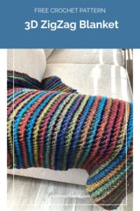3D ZigZag Blanket by Pattern Princess 1