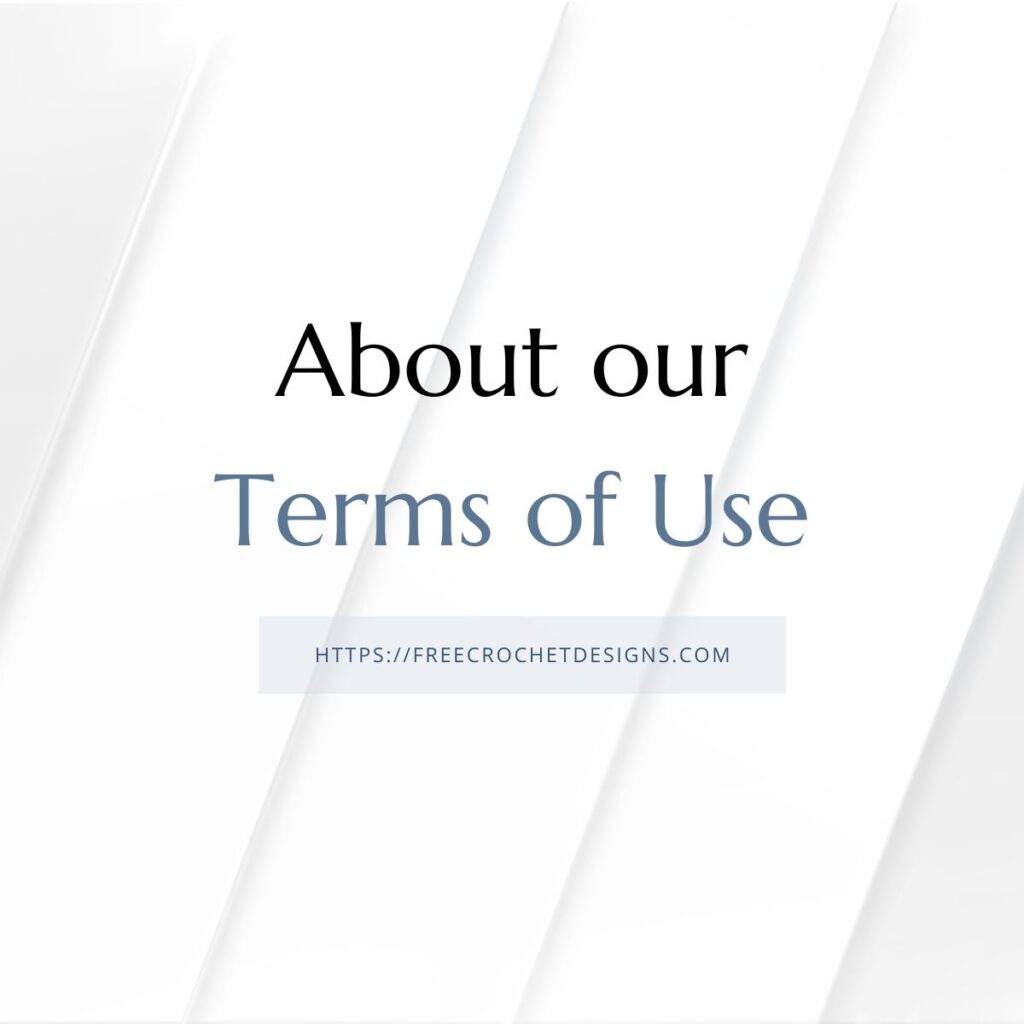 About our Terms of Use