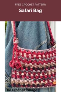 Safari Bag by The Crochet Village 1