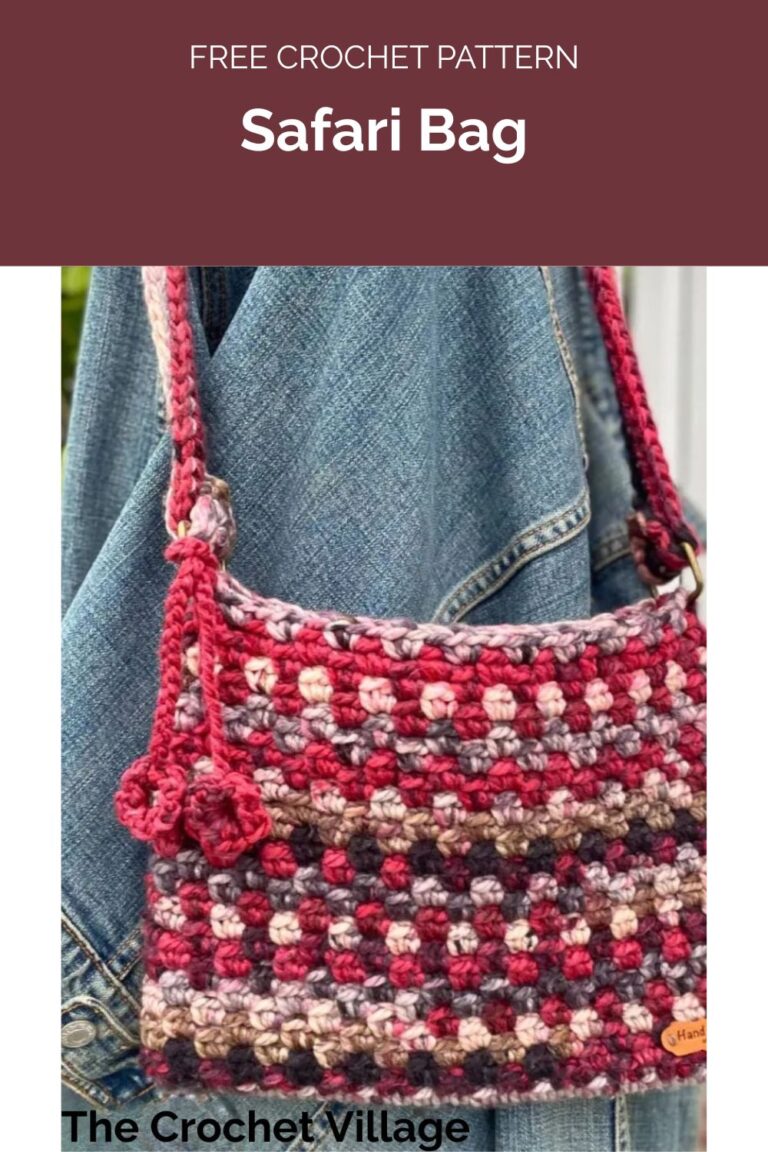 Safari Bag by The Crochet Village 1