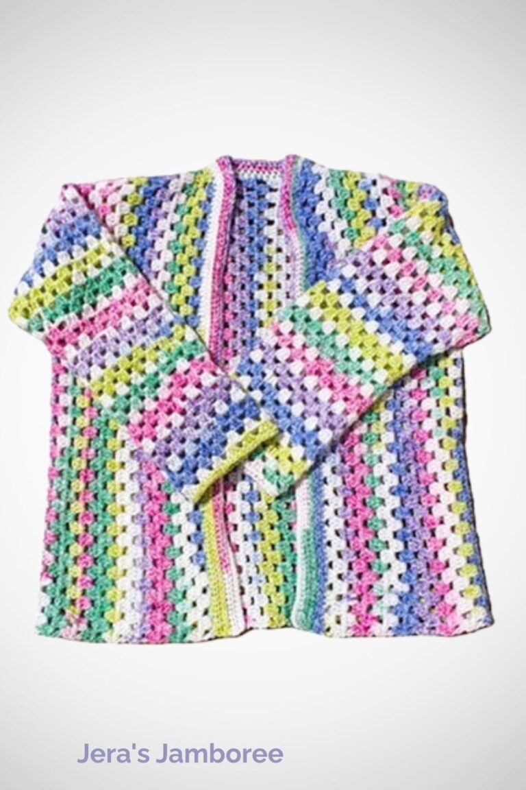 Alice Granny Stitch Cardigan from Jera's Jamboree