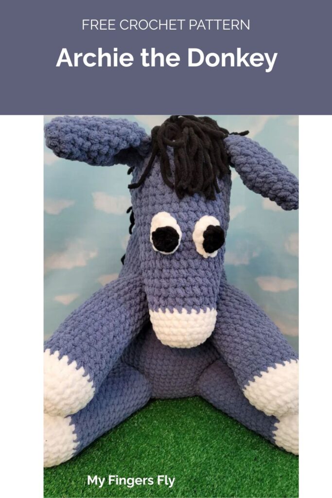 Archie the Donkey from My Fingers Fly 1