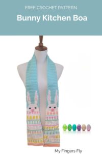 Bunny Kitchen Boa from My Fingers Fly 1