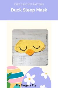 Duck Sleep Mask from My Fingers Fly 1