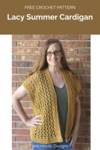 Lacy Summer Cardigan from Carol Hladik Designs 1