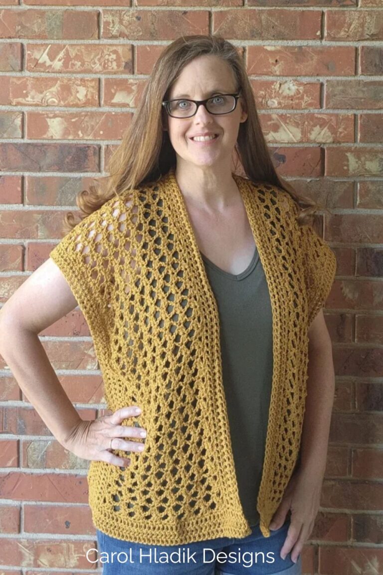 Lacy Summer Cardigan from Carol Hladik Designs