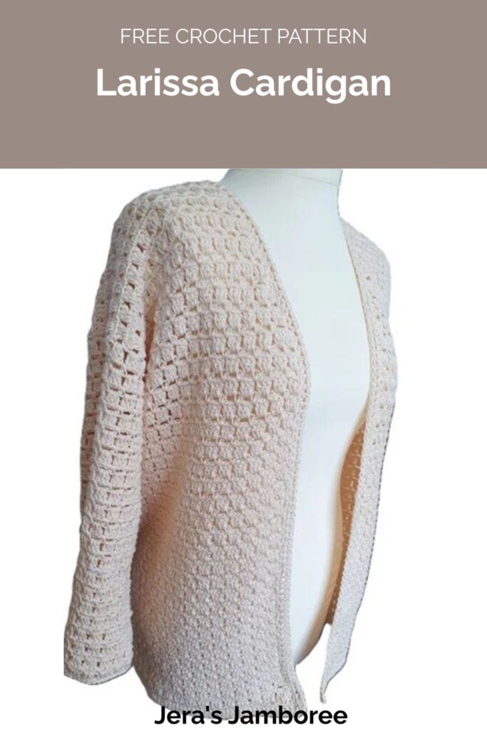 Larissa Cardigan from Jera's Jamboree 1