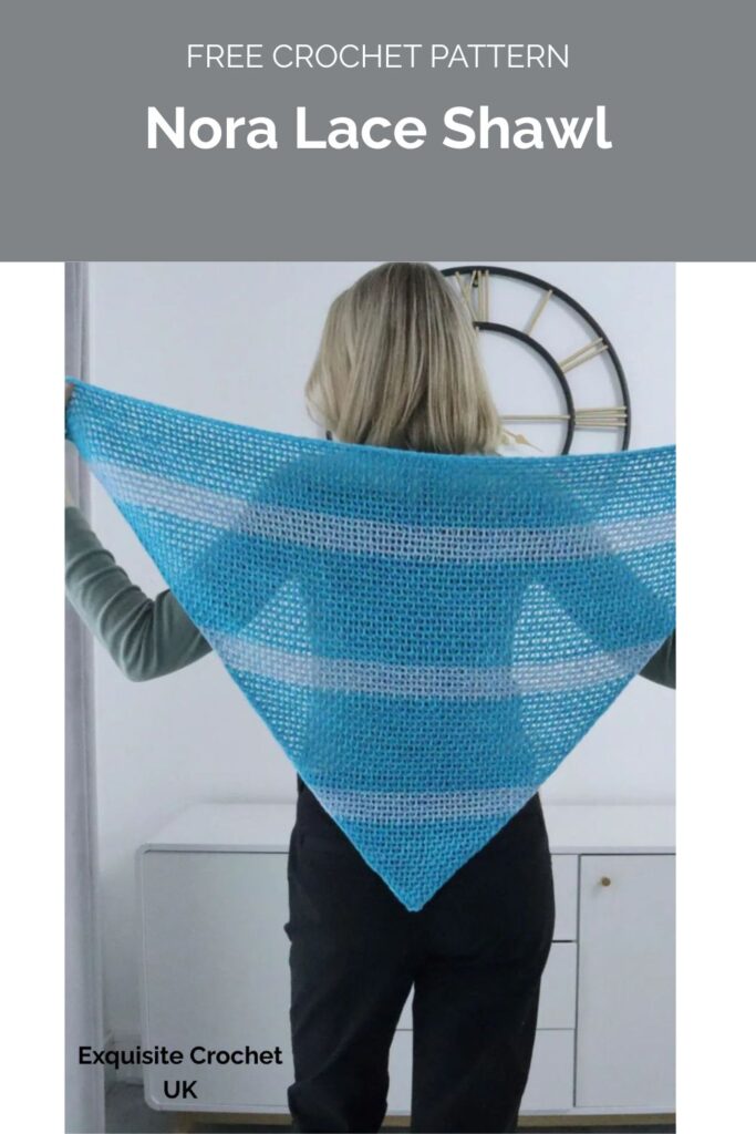 Nora Lace Shawl from Exquisite Crochet UK 1