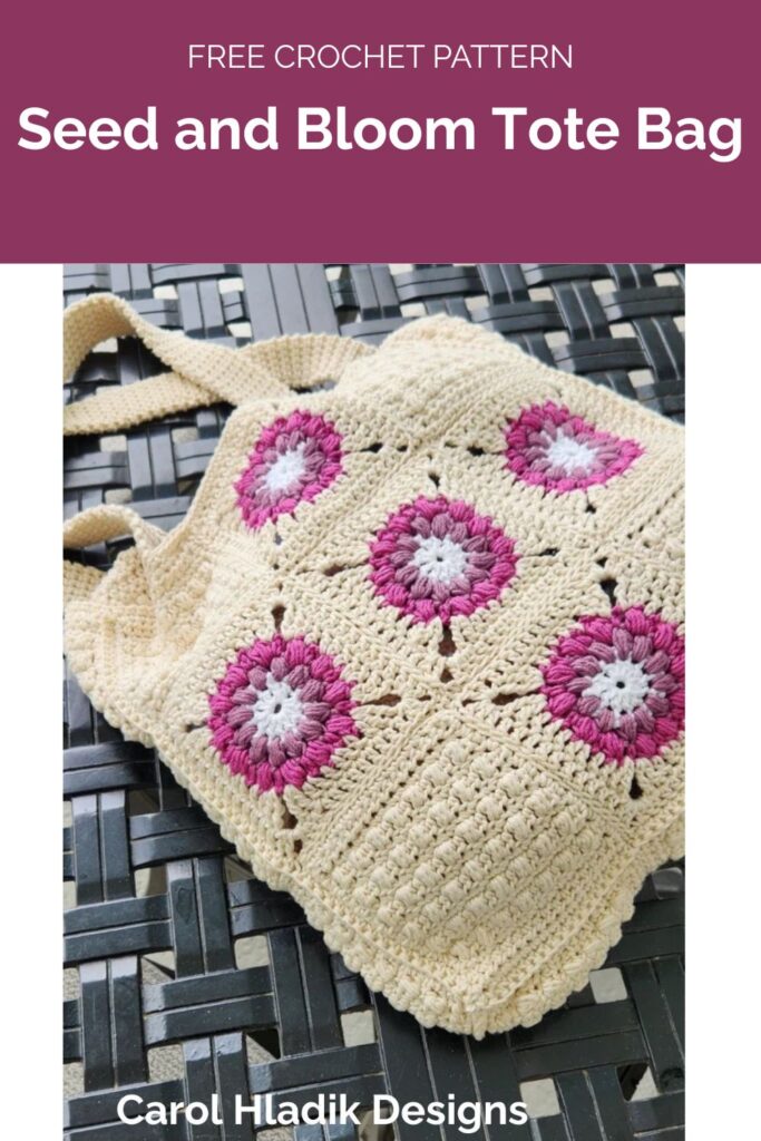 Seed and Bloom Tote Bag from Carol Hladik Designs 1