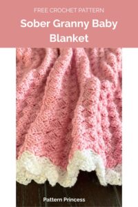 Sober Granny Baby Blanket from Pattern Princess 1