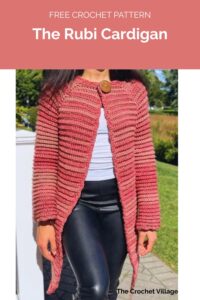 The Rubi Cardigan from The Crochet Village 1