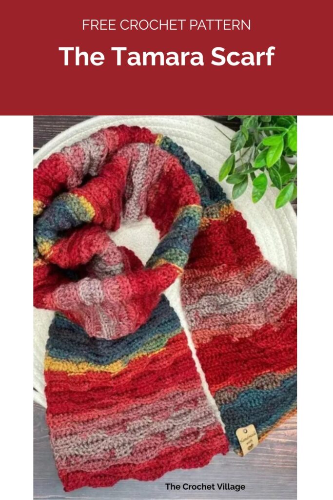 The Tamara Scarf from The Crochet Village 1