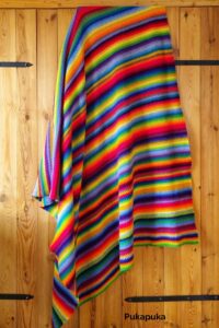 A Hundred Stripes Blanket from Pukapuka