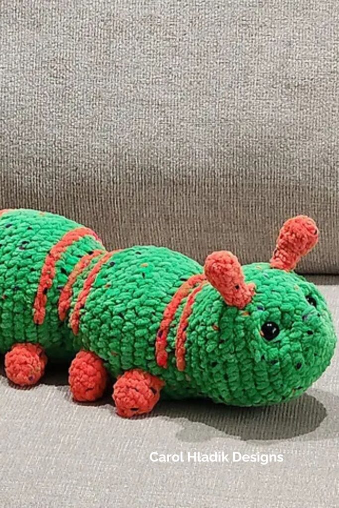 Coco the Caterpillar from Carol Hladik Designs