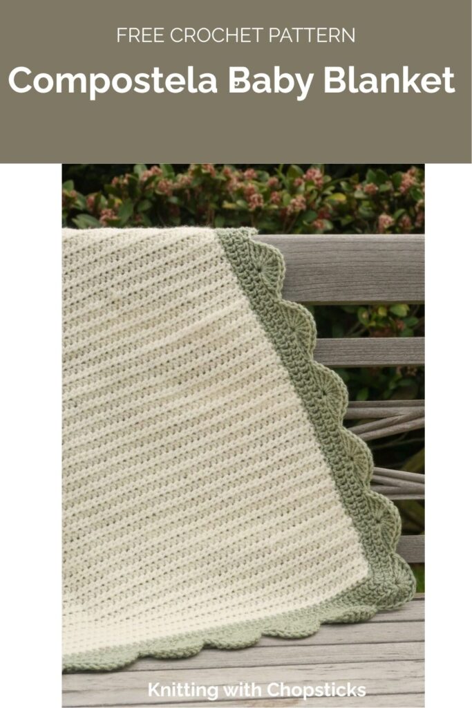 Compostela Baby Blanket from Knitting with Chopsticks 1