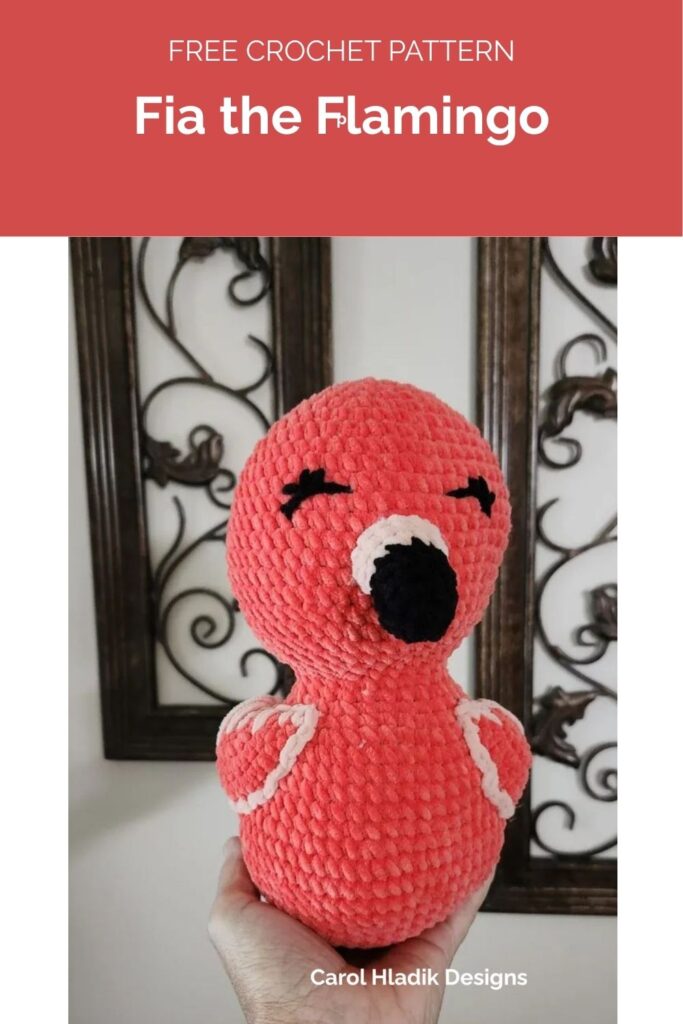 Fia the Flamingo from Carol Hladik Designs 1