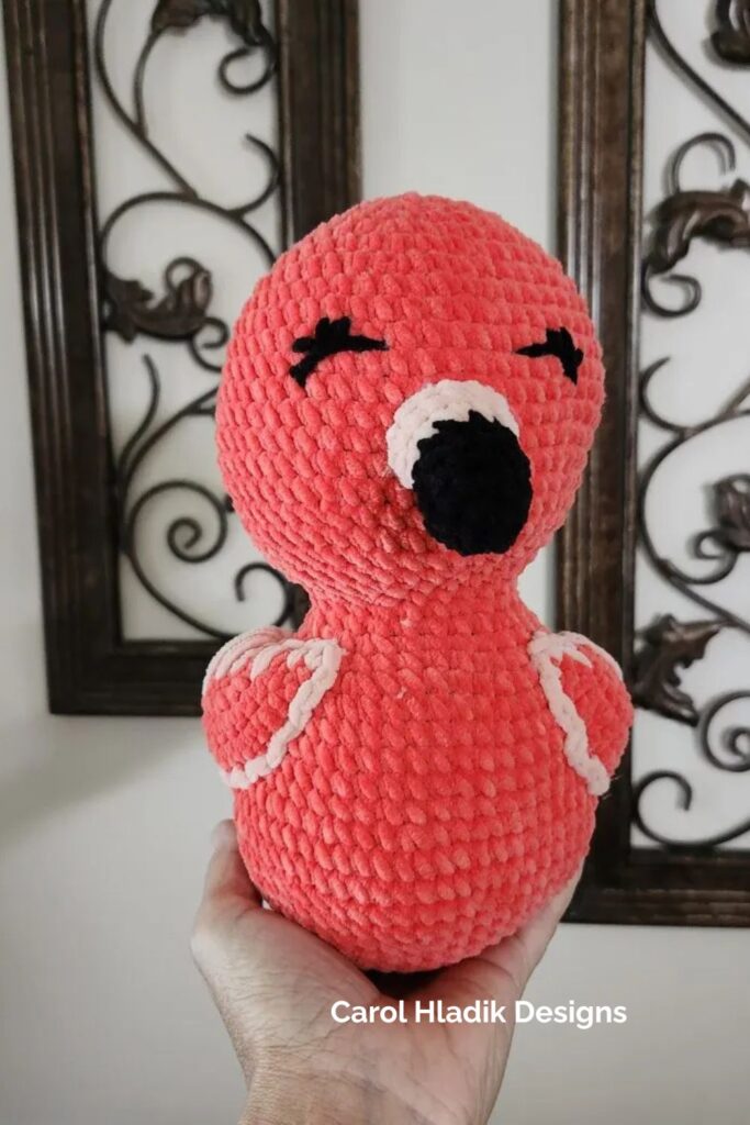 Fia the Flamingo from Carol Hladik Designs
