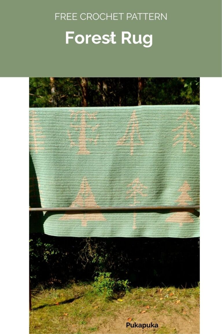 Forest Rug from Pukapuka 1