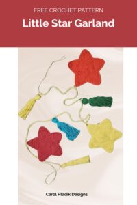 Little Star Garland from Carol Hladik Designs 1