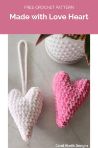 Made with love heart from Carol Hladik Designs 1