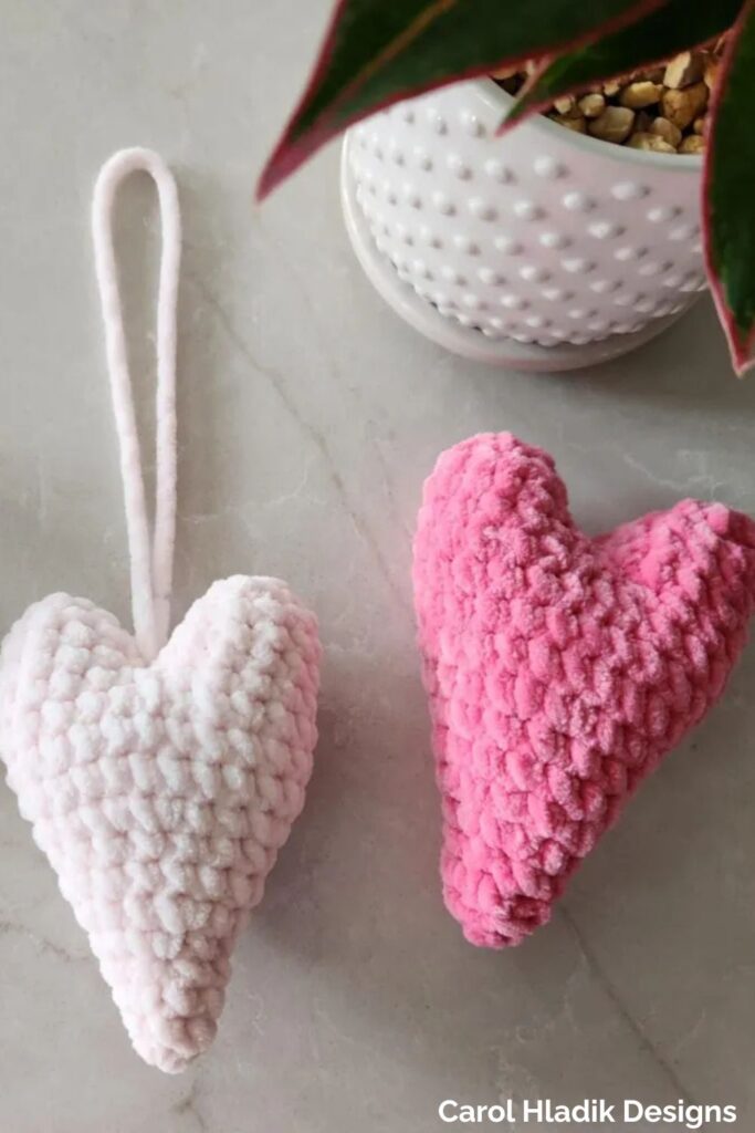 Made with love heart from Carol Hladik Designs