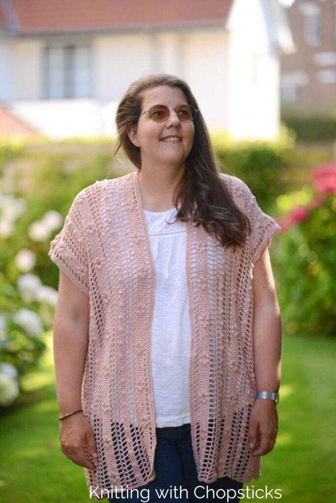 Marguerite Cardigan from Knitting with Chopsticks