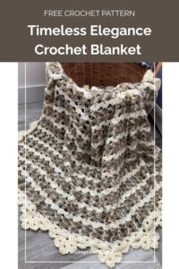 Timeless Elegance Crochet Blanket by Pattern Princess 1