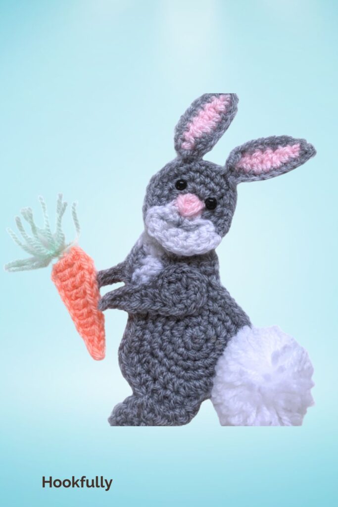 Bunny Applique from Hookfully