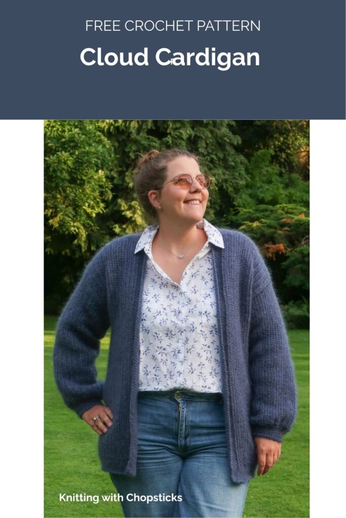 Cloud Cardigan from Knitting with Chopsticks 1