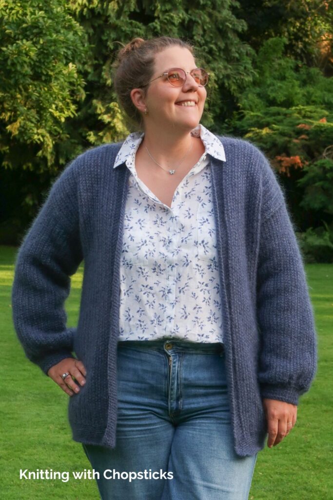 Cloud Cardigan from Knitting with Chopsticks