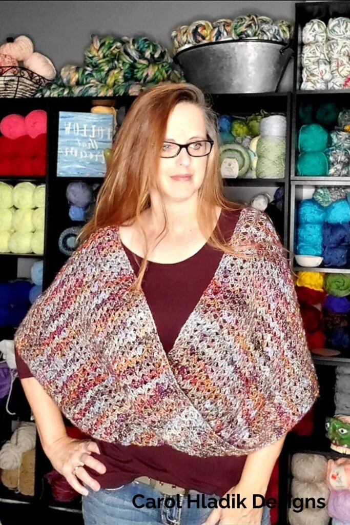 Harvest Infinity Wrap from Carol Hladik Designs