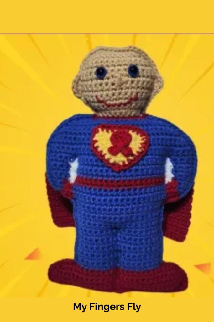 Kane, the Kick Cancer Doll from My Fingers Fly