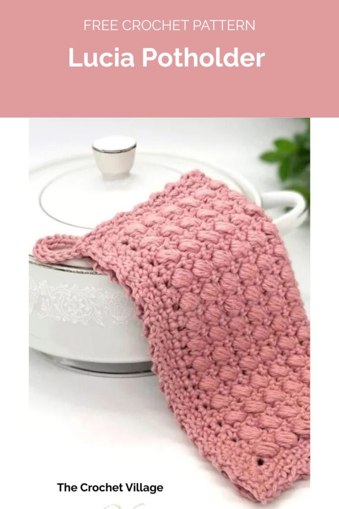 Lucia Potholder from The Crochet Village 1