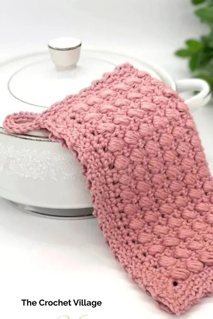 Lucia Potholder from The Crochet Village