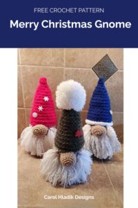 Merry Christmas Gnome from Carol Hladik Designs 1