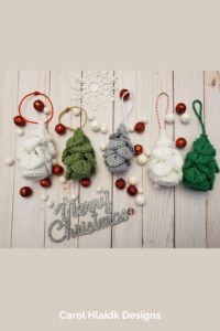 Oh Christmas Tree Ornament from Carol Hlaidk Designs