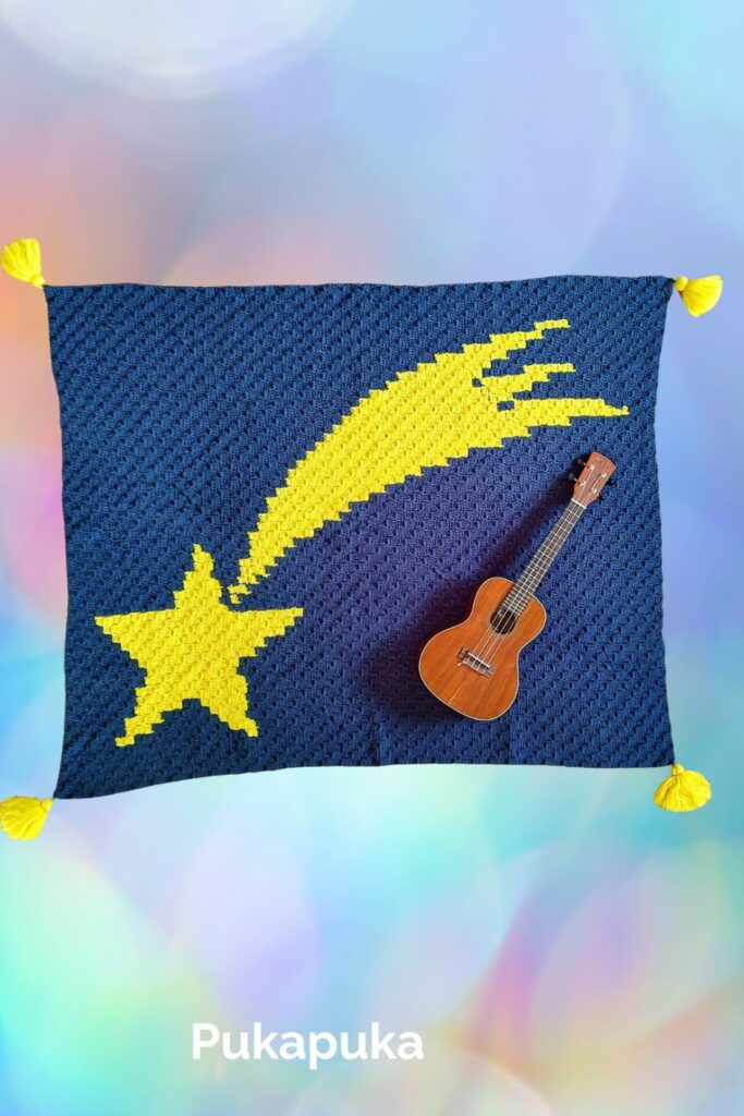 Shooting Star C2C Blanket from Pukapuka