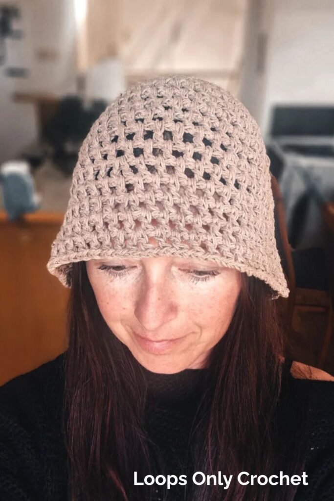 Sunlit Bucket Hat from Loops Only Crochet