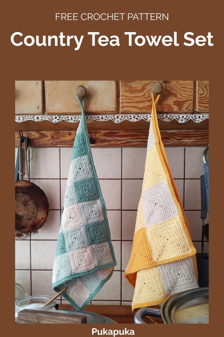 Country Tea Towel Set from Pukapuka