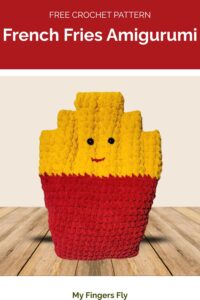 French Fries Amigurumi from My Fingers Fly