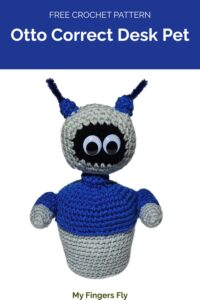 Otto Correct Desk Pet from My Fingers Fly