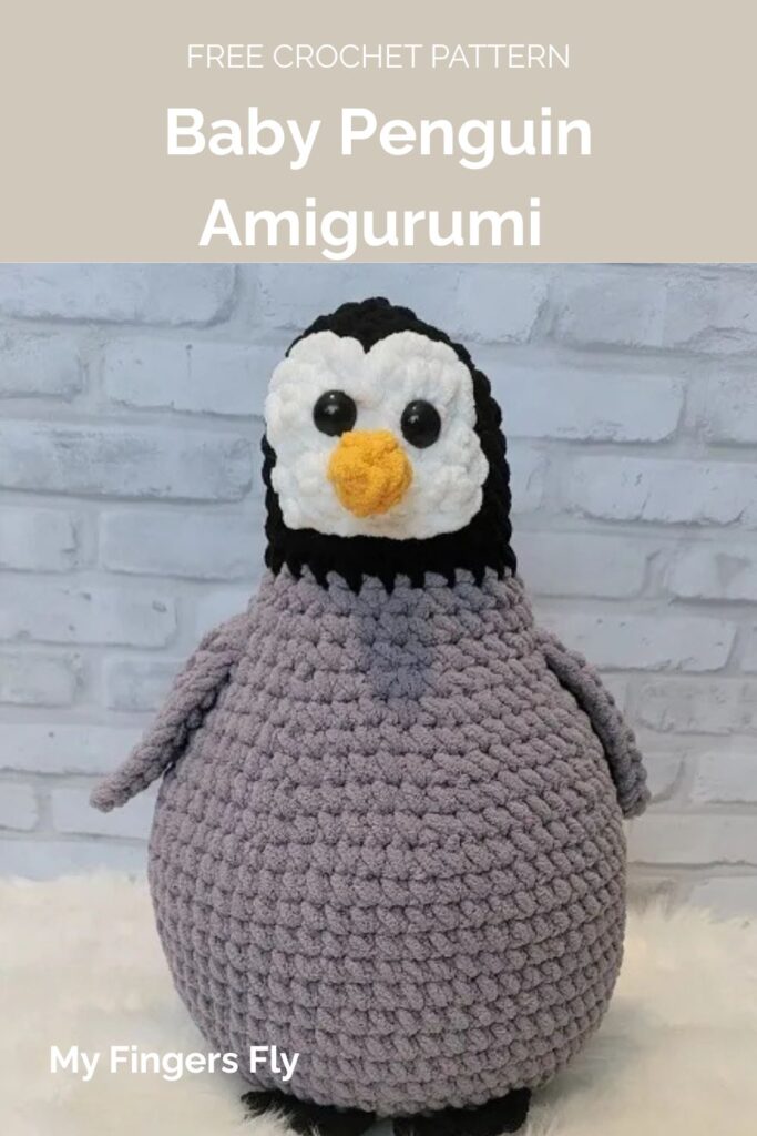 Baby Penguin Amigurumi from My Fingers Fly