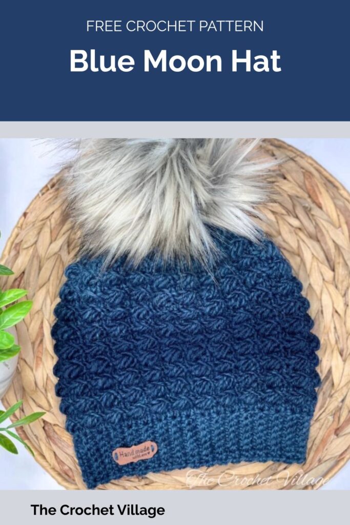Blue Moon Hat from The Crochet Village