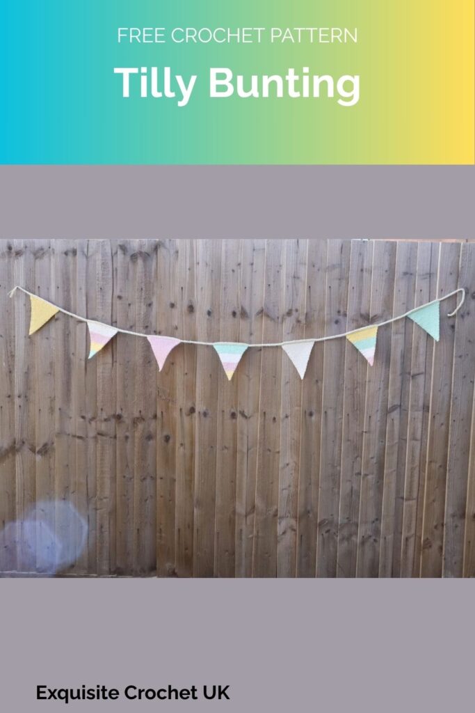 Tilly Bunting from Exquisite Crochet UK