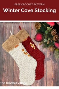 Winter Cove Stocking from The Crochet Village