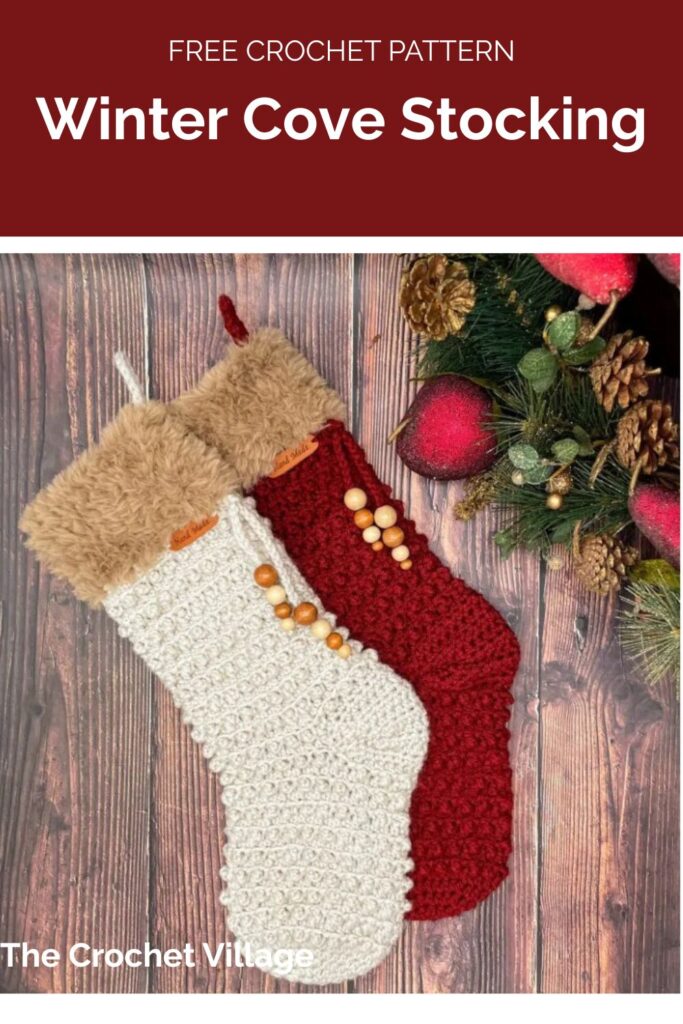 Winter Cove Stocking from The Crochet Village