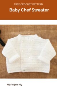 Baby Chef Sweater from My Fingers Fly