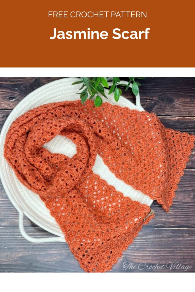 Jasmine Scarf from The crochet Village