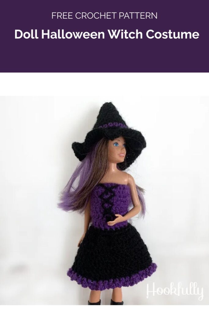 Doll Halloween Witch Costume from Hookfully